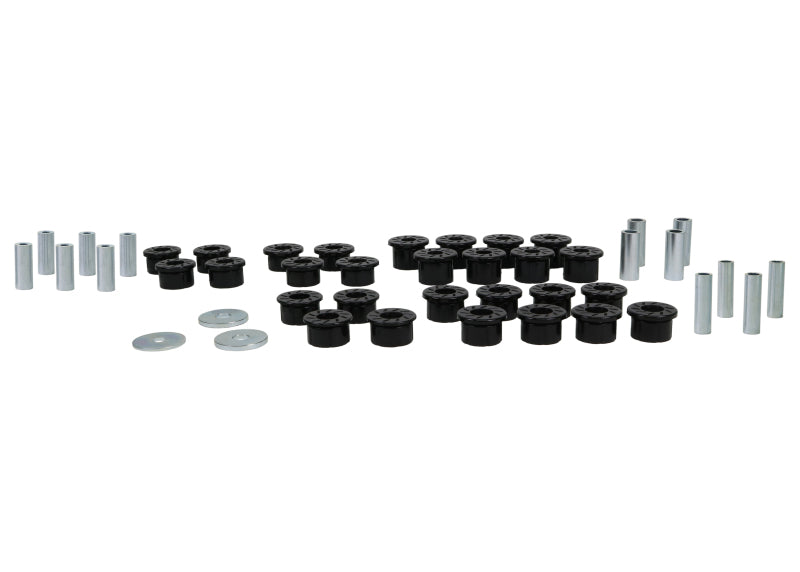 Kit de bagues de bras de suspension arrière Whiteline 90-05 Mazda Miata (châssis NA/NB)