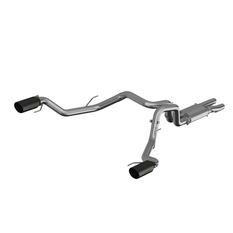 MBRP 17-20 Ford F-150 Raptor 3.5L Ecoboost Dual Rear Exit T409 3in Resonater Back Exhaust System