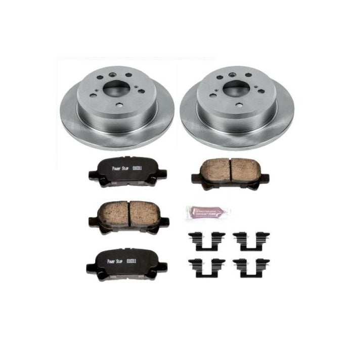 Kit de freins arrière Power Stop Autospecialty pour Toyota Avalon 05-07