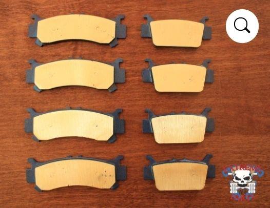 2015-CURRENT Honda Pioneer 1000 Brass Brake Pads