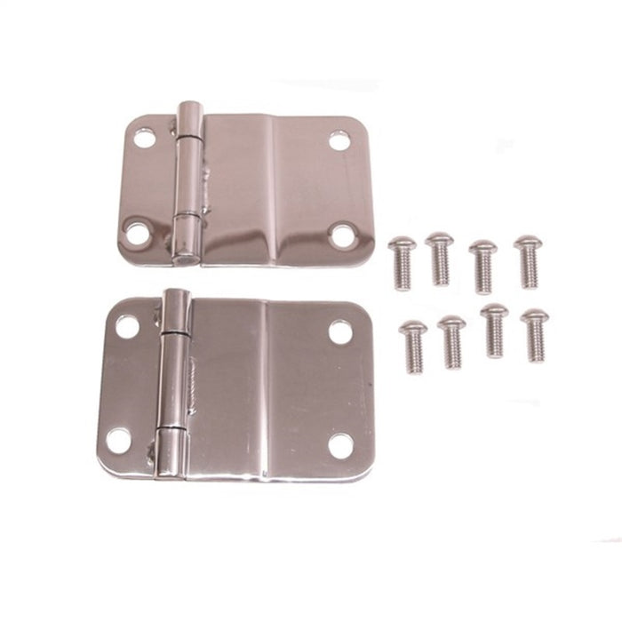 Charnières de hayon en acier inoxydable pour Jeep CJ Rugged Ridge 76-86