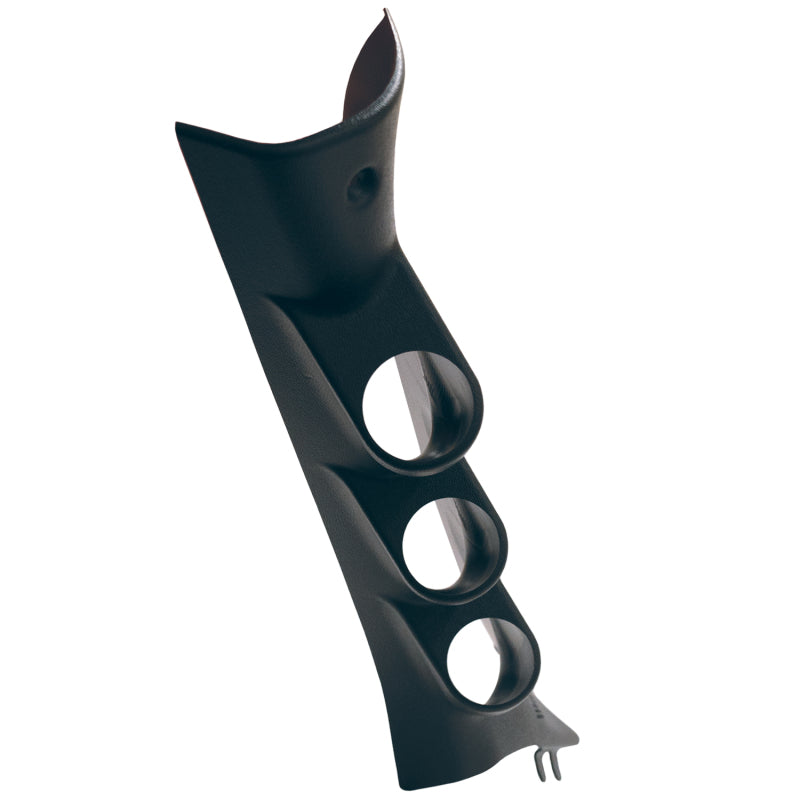 Support de jauge pour pod à triple montant A de 2-1/16 po pour Ford F-150 15-18 Autometer - Noir (avec haut-parleur)