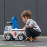 FALK Car Ambulance with Horn for 1 Year Olds
