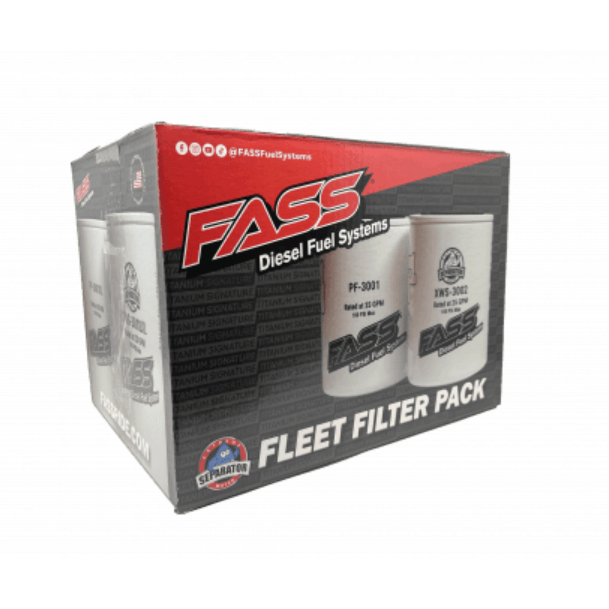 FASS Fuel Systems Fleet Filter Pack (FLP3000)