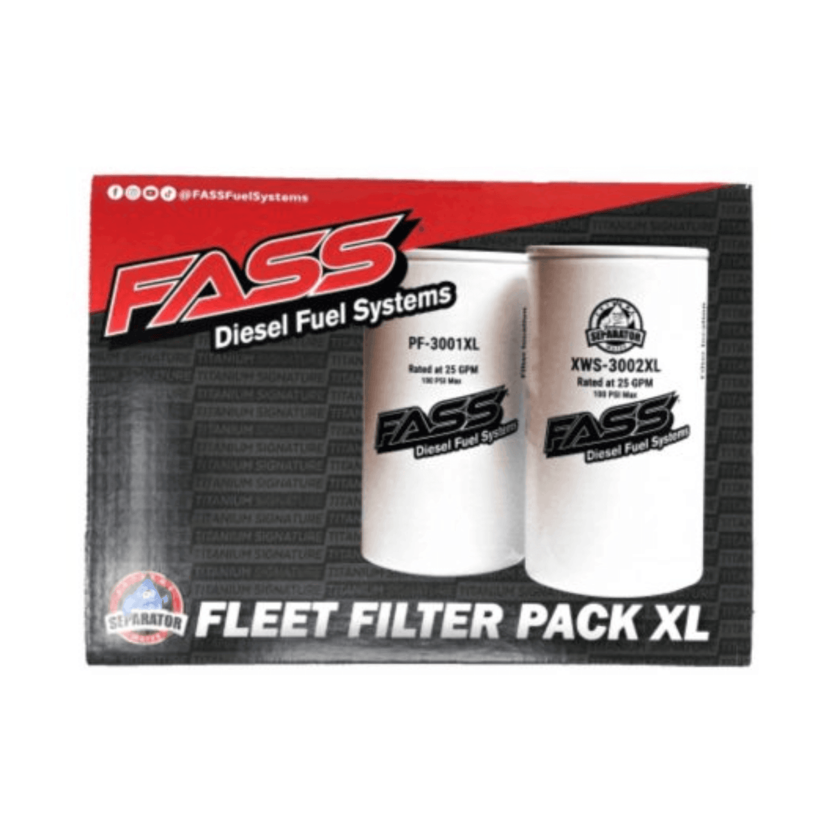 FASS Fuel Systems Fleet Filter Pack XL (FLP3000XL)