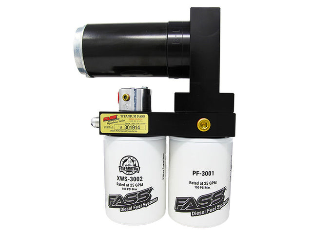 FASS TSD08100G Titanium Signature Series Diesel Fuel Lift Pump, 100gph, 1998.5-2004  Dodge Ram 5.9L Cummins FASS Diesel Fuel Systems