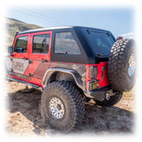 Fastback Hard Top for Jeep Wrangler JK Unlimited 4-Door Turn Offroad
