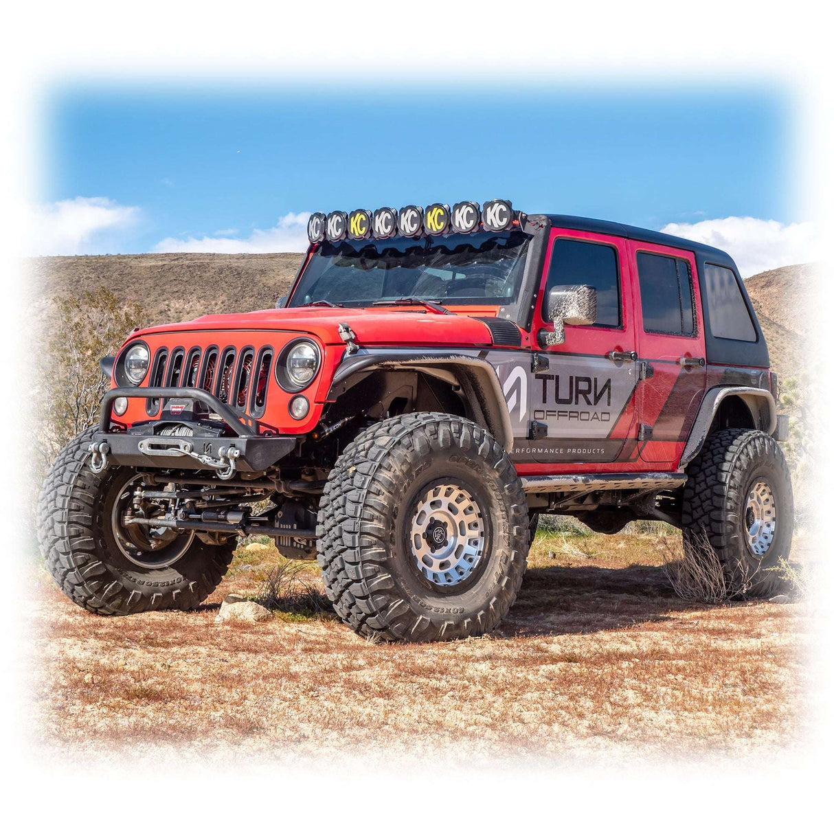 Fastback Hard Top for Jeep Wrangler JK Unlimited 4-Door Turn Offroad
