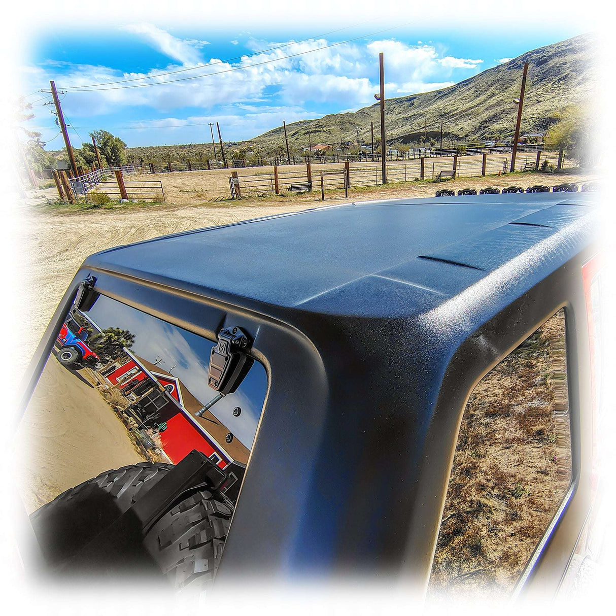 Fastback Hard Top for Jeep Wrangler JK Unlimited 4-Door Turn Offroad
