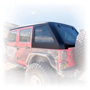 Fastback Hard Top for Jeep Wrangler JK Unlimited 4-Door Turn Offroad