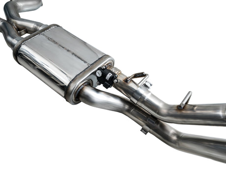 AWE Tuning 22-24 Ford Bronco Raptor 4WD Dual BashGuards Cat-Back SwitchPath Exhaust (sans embouts)