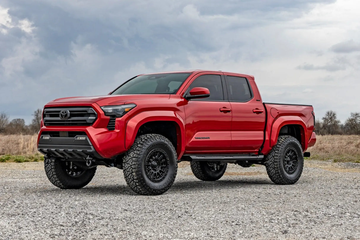 Rough Country HD2 Aluminum Running Boards Double Cab Toyota Tacoma 2WD 4WD 2024-2026 SRB202485