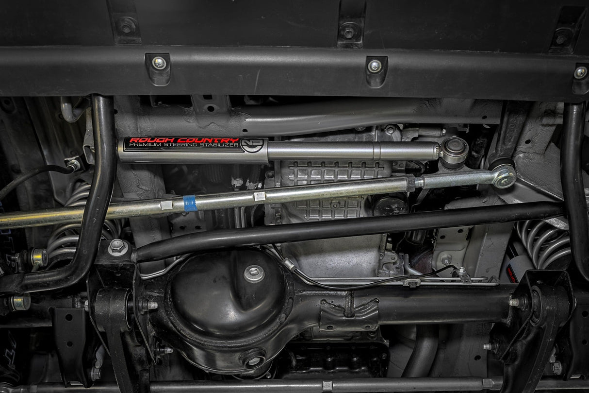 Rough Country N3 Steering Stabilizer for Suzuki Jimny 4WD 2018-2026