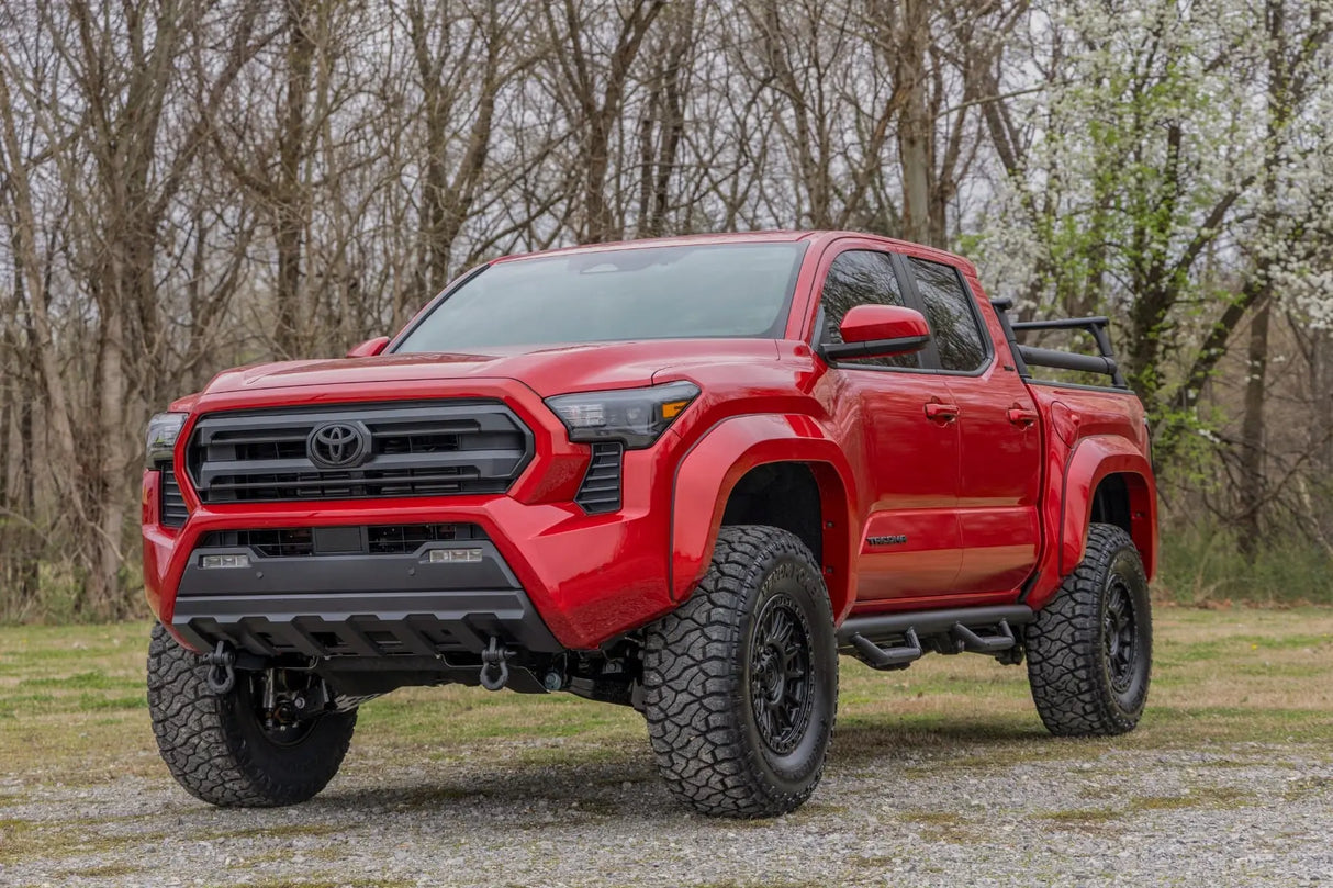 Rough Country Nerf Steps Cab Length Double Cab Toyota Tacoma 2WD/4WD 2024-2026 RCT2480CC