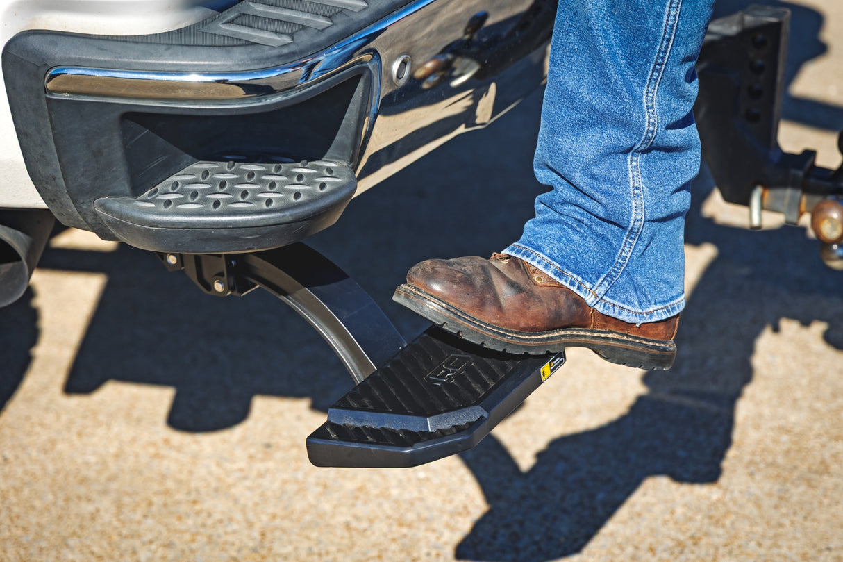 Rough Country Manual Retractable Bed Step for Chevy/GMC 1500 2014-2018