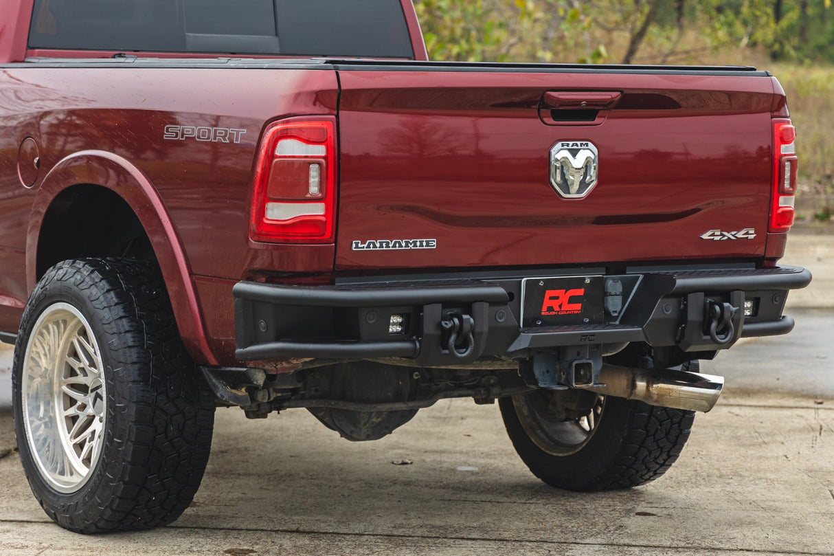 Rough Country Tubular Rear LED Bumper for Ram 2500/3500