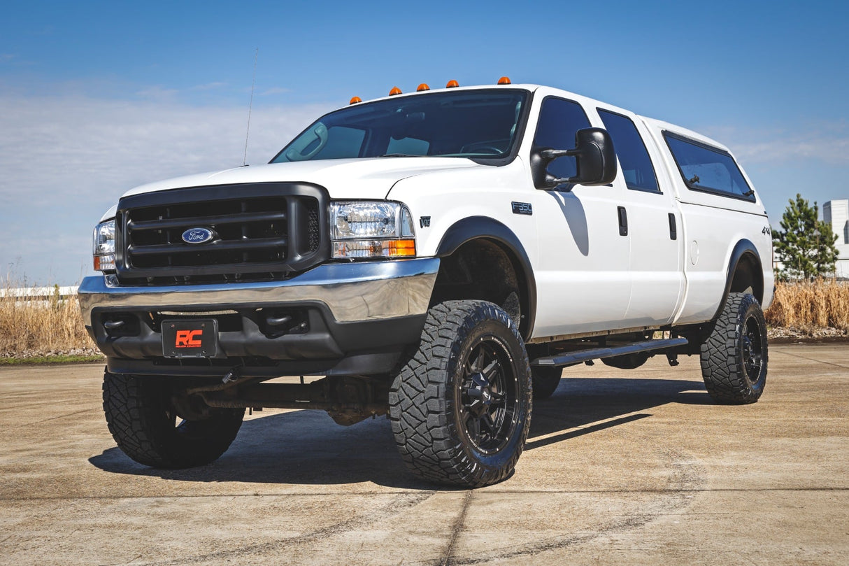 Rough Country TR2 Running Boards for Ford F-250/F-350 Super Duty (99-16)