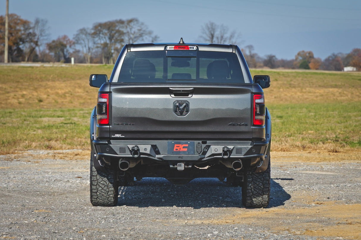 Rough Country Tubular Rear Bumper Ram 1500 2019-2024