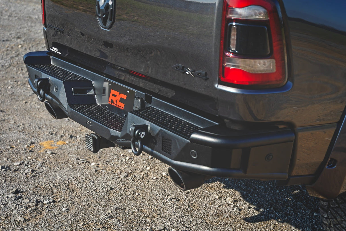 Rough Country Tubular Rear Bumper Ram 1500 2019-2024