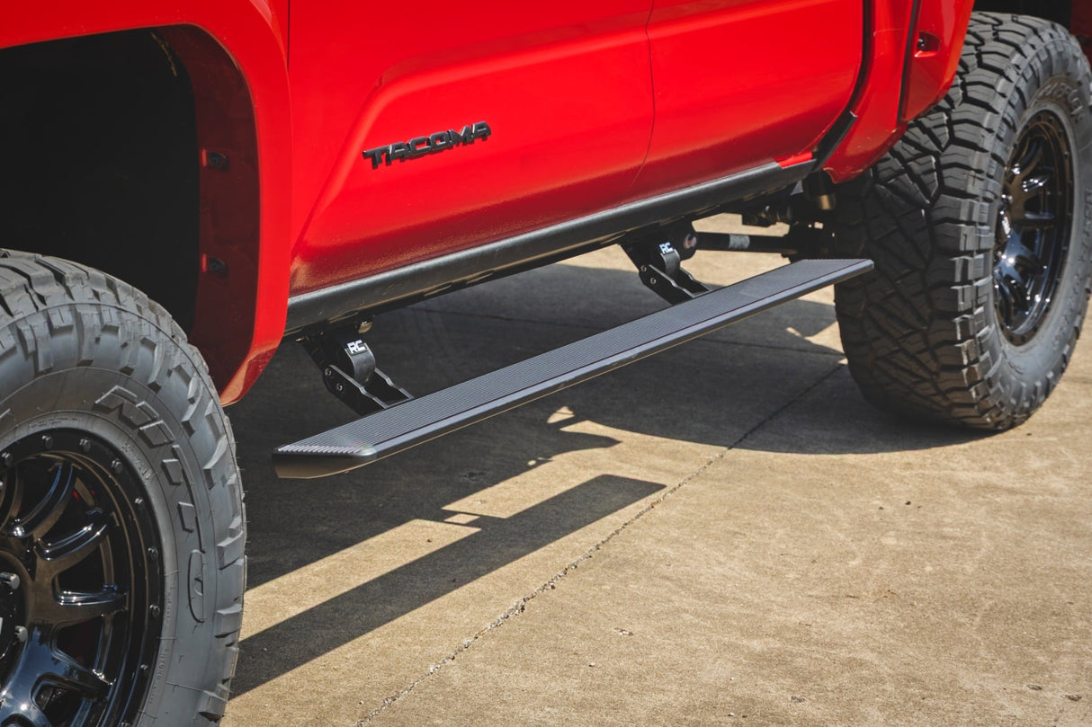 Rough Country HT-Series Power Running Boards for 2024-2026 Toyota Tacoma