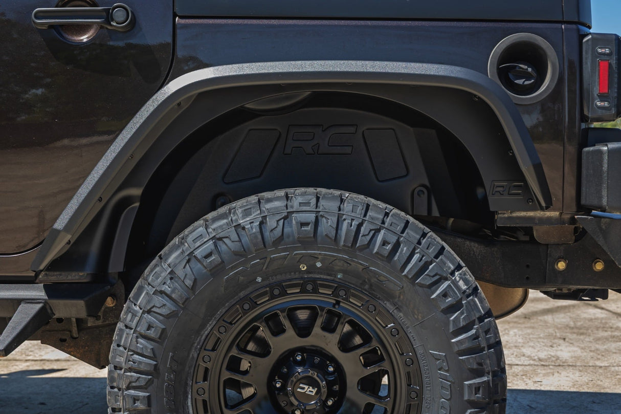Rough Country Wheel Well Liners Jeep Wrangler JK 2007-2018