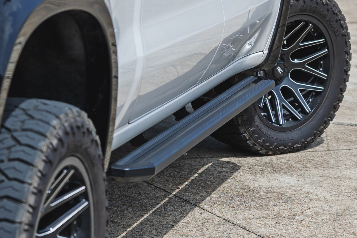 Rough Country Multi-Color LED Running Boards for Chevy/GMC 1500/2500HD/3500HD Crew Cab