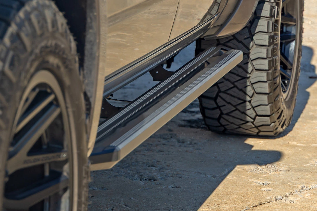 Rough Country Multi-Color LED Running Boards for Ram 1500 Crew Cab