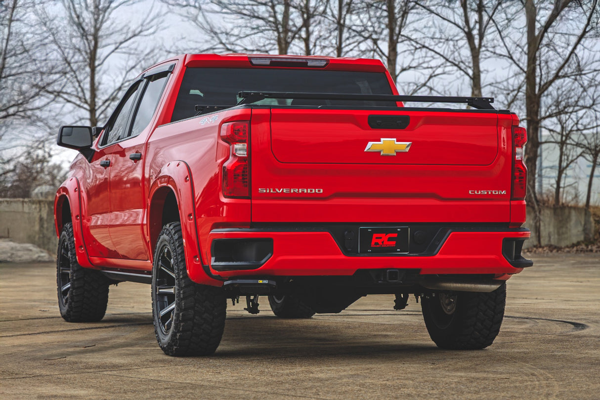 Rough Country HT-Series Power Running Boards for Chevy/GMC Crew Cab