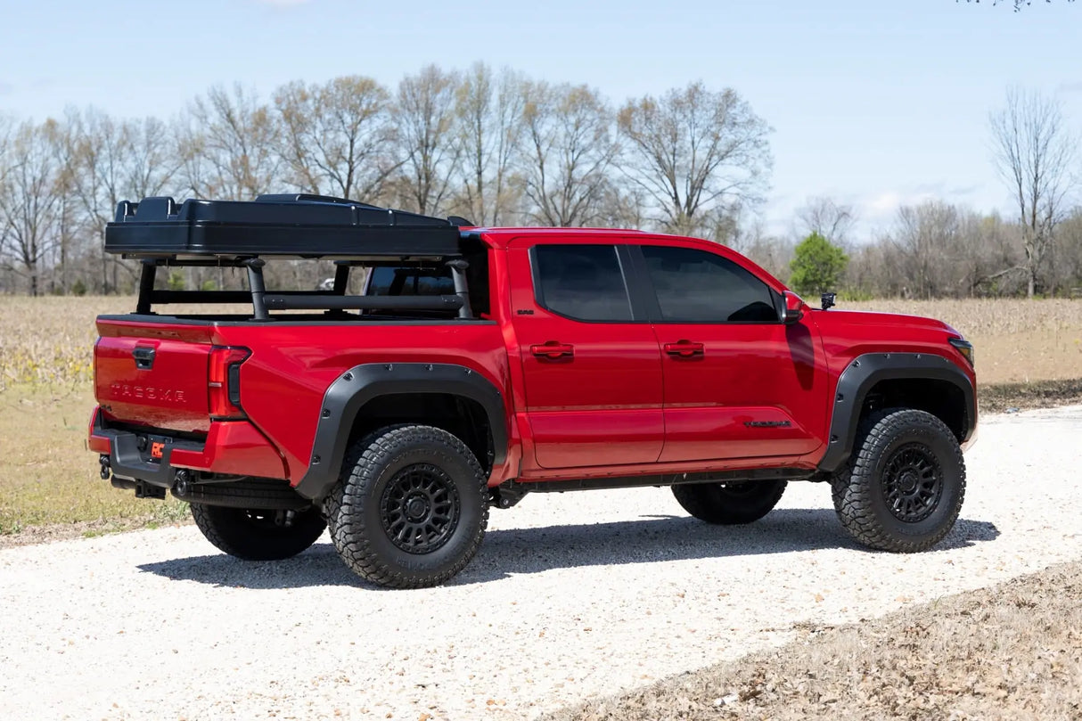 Rough Country Aluminum Half Bed Rack Toyota Tacoma 2WD/4WD 2024-2026 73119