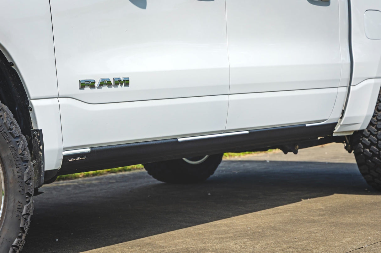 Rough Country Trail Cladding Rocker Sill Plates Ram 1500 2019-2026
