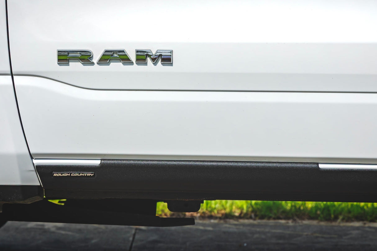 Rough Country Trail Cladding Rocker Sill Plates Ram 1500 2019-2026