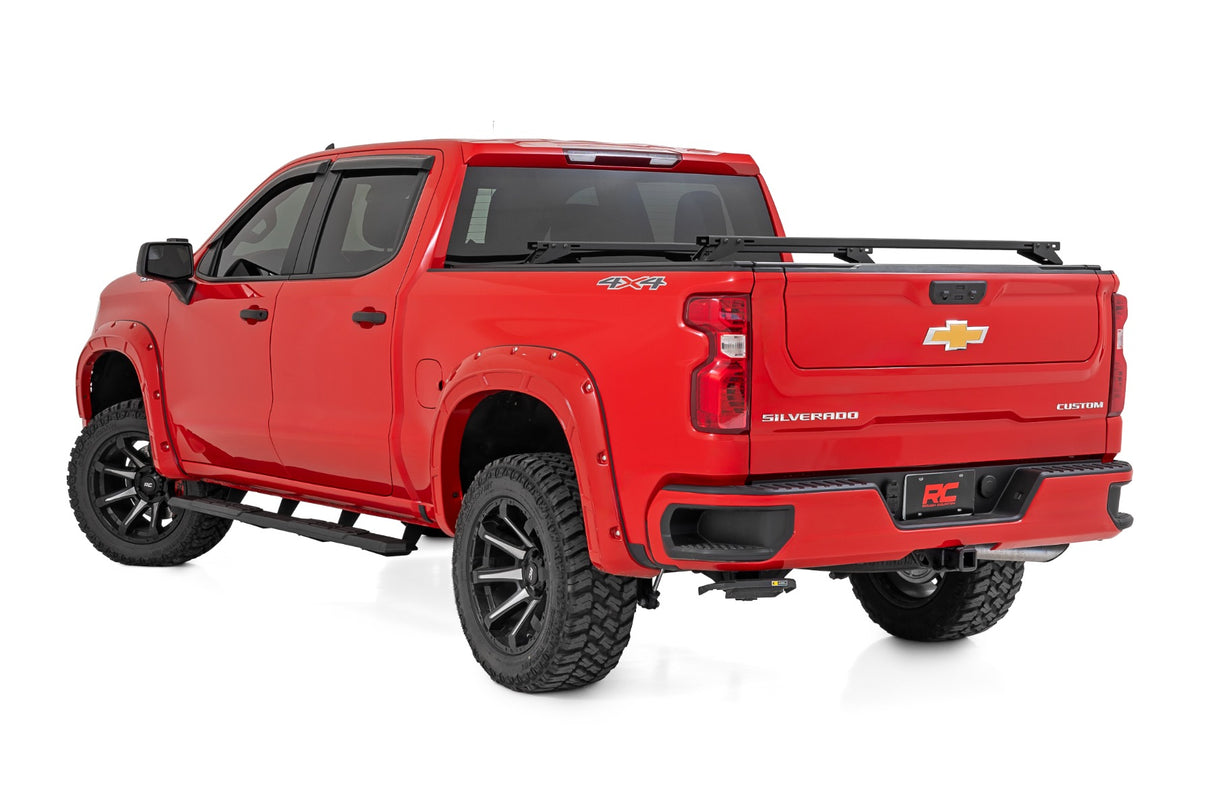 Rough Country TR2 Aluminum Running Boards for Chevy GMC Trucks