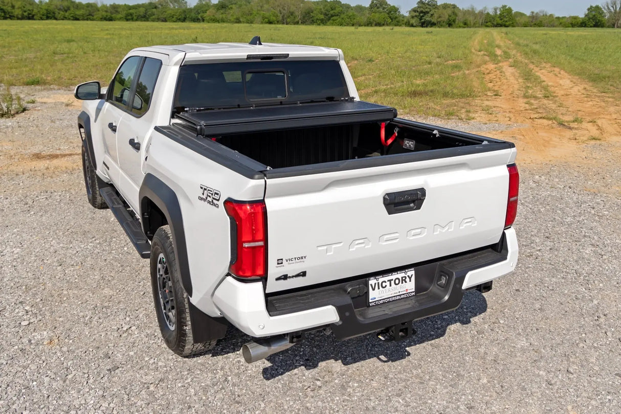 Rough Country Hard Low Profile Bed Cover Toyota Tacoma 2WD/4WD 2024-2026 47415551B-config