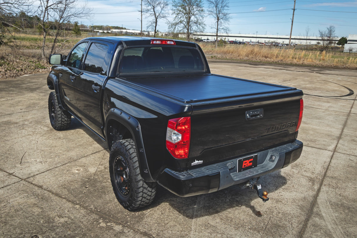 Rough Country Powered Retractable Bed Cover for 2007-2021 Toyota Tundra