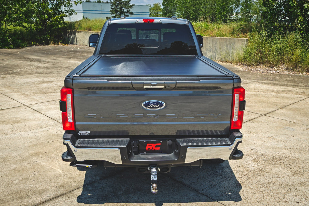 Rough Country Powered Retractable Bed Cover 6'10in Ford F-250 F-350