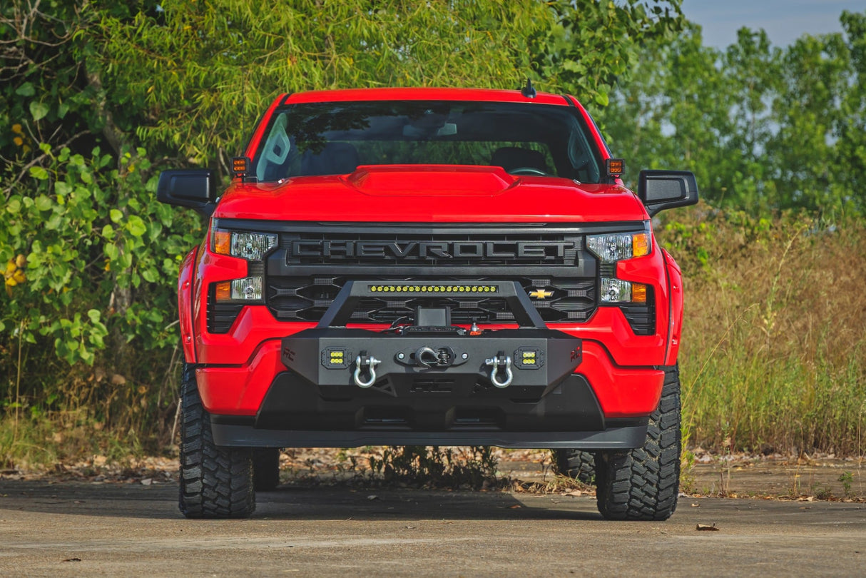 Rough Country EXO Winch Mount Kit for Chevy Silverado 1500 2022-2026