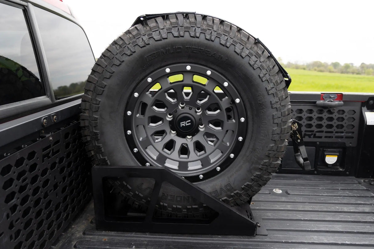 Rough Country Bed Mount Spare Tire Carrier Universal 33-40 Inch 99073