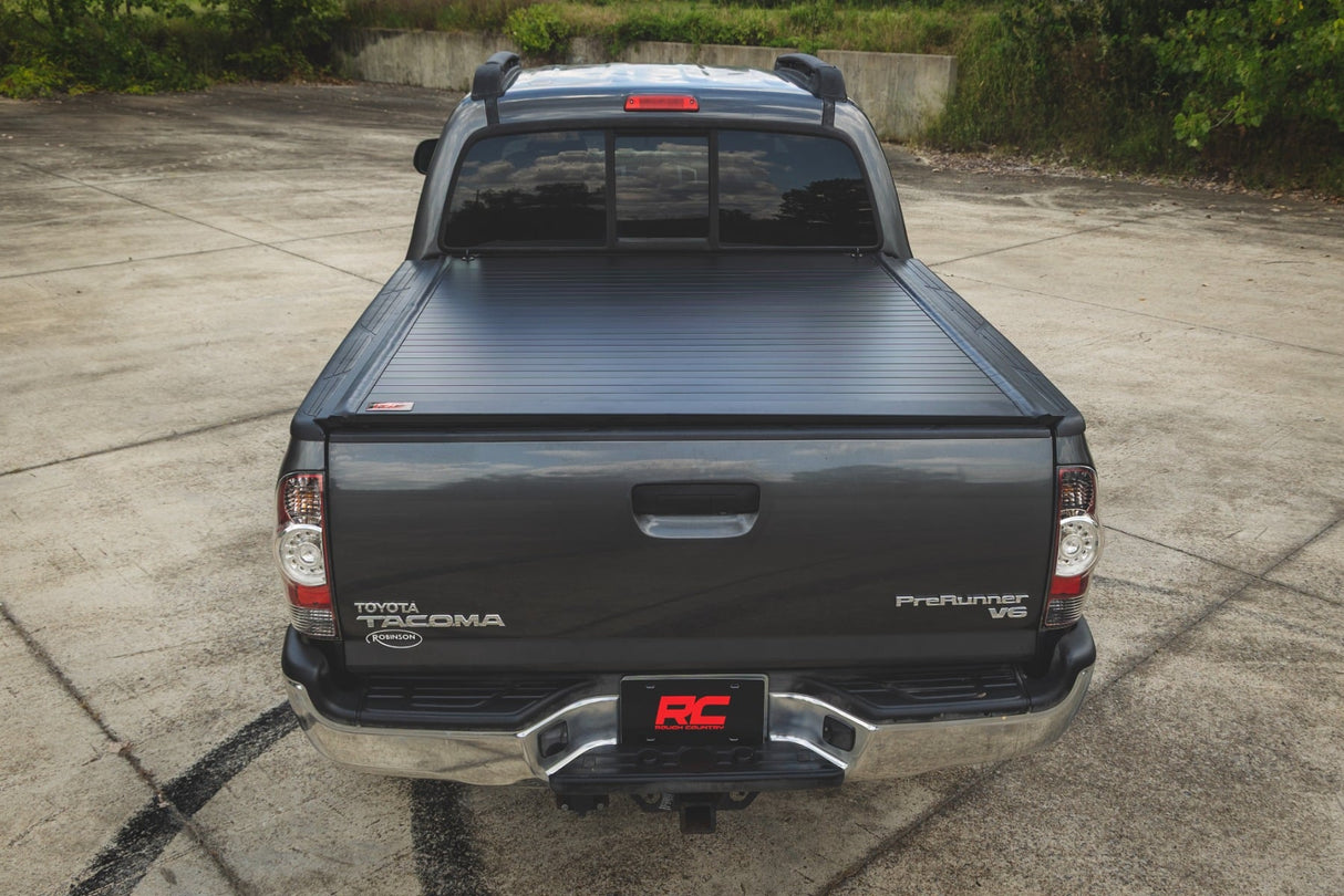 Rough Country Hard Roll Up Bed Cover 5ft for Toyota Tacoma 2005-2015