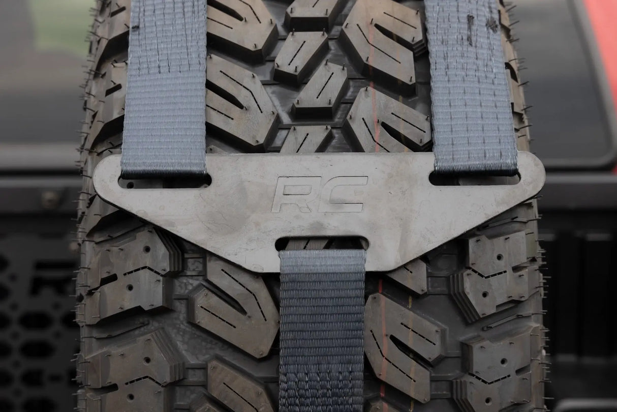 Rough Country Bed Mount Spare Tire Carrier Universal 33-40 Inch 99073