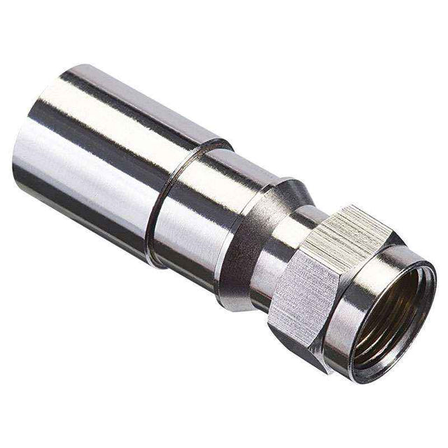 F Connector RG-6/RG-6Q Compression 5 Pack TekShack