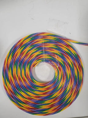 25 FT 3/8" RAINBOW PET EXPANDO SLEEVING BRAID AC/DC WIRE AND SUPPLY