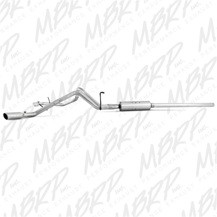 MBRP 2006-2008 Dodge Ram Hemi 1500 5.7L SC/CC-SB Cat Back Double Split Side