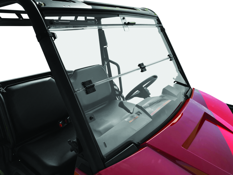 QuadBoss 17-21 Polaris Ranger 500 Windbreak Folding Windshield