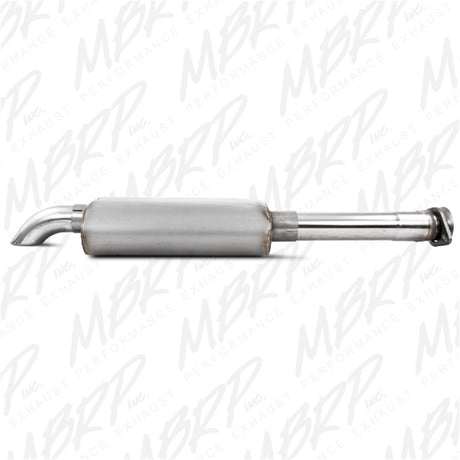 MBRP 00-06 Jeep Wrangler (TJ) 4 cylindres en ligne 2,5 L 6 cylindres en ligne 4,0 L Cat Back Single Off-Road Turn Down T409 Ex