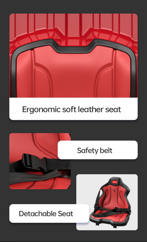 Kids Ferrari 488 Ride On Car For Children W/Wireless Parental Control