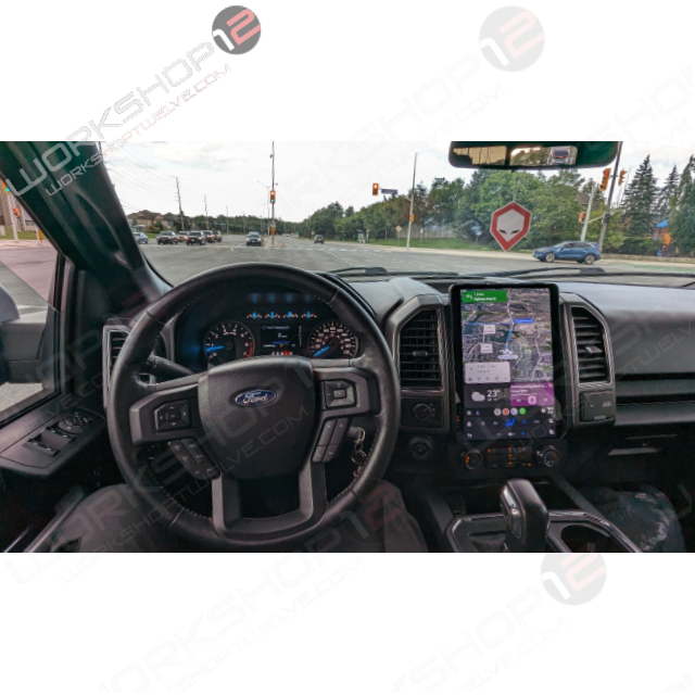 Ford F-150 2015-2021 Workshop 12 Tesla-Style Screen Workshop 12