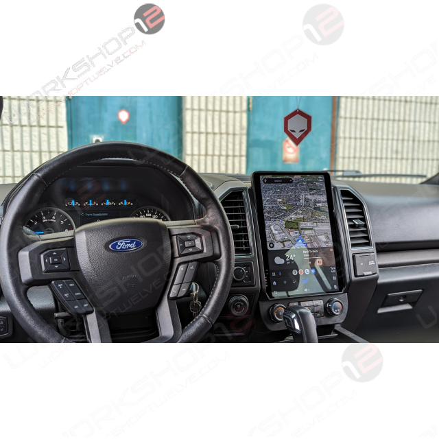 Ford F-150 2015-2021 Workshop 12 Tesla-Style Screen Workshop 12
