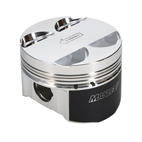 Pistons plats Manley 03-06 Evo 8/9 (7 boulons 4G63T) 85 mm alésage standard 9,0:1 avec segments
