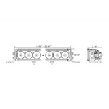 Vision X LED Grille - 6.7 Powerstroke (2011-2016)