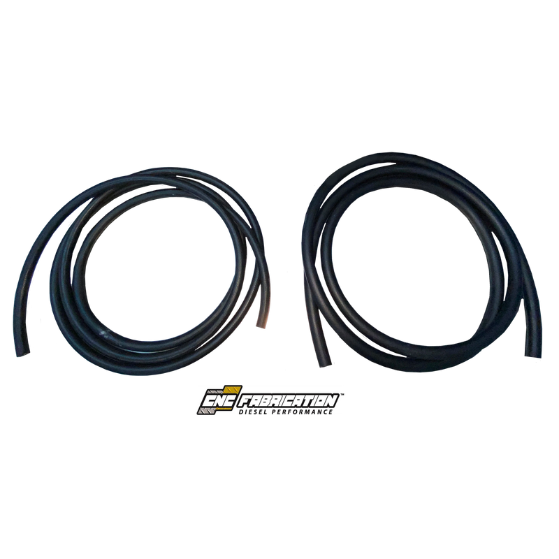 CNC Fabrication T4 Turbo 4-Line Feed Valley Mount Fuel Line Kit  - 7.3 Powerstroke (1994.5-2003)